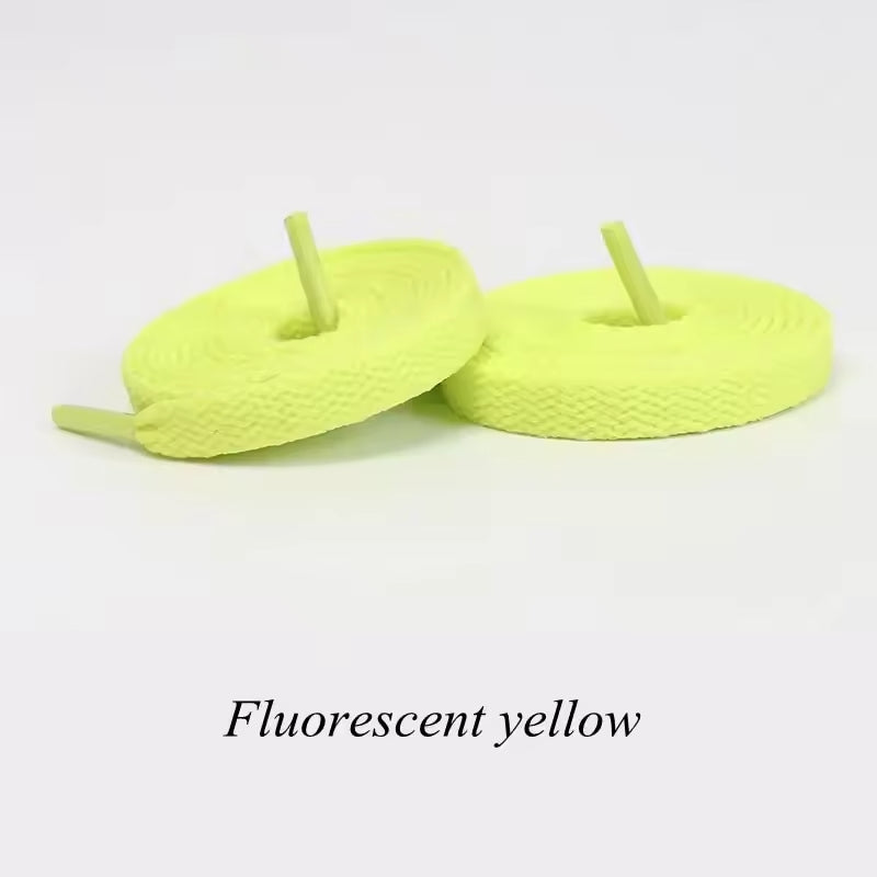 cordones amarillos fosforitos