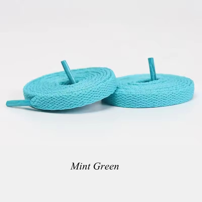 cordones azul cian
