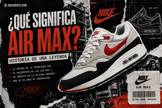 Qué Significa Air Max y Cuál es la Historia de una de las Sneakers Más Icónicas de Nike