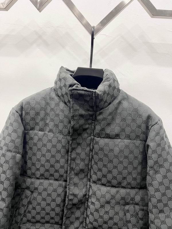 Abrigo acolchado Balenciaga x Gucci