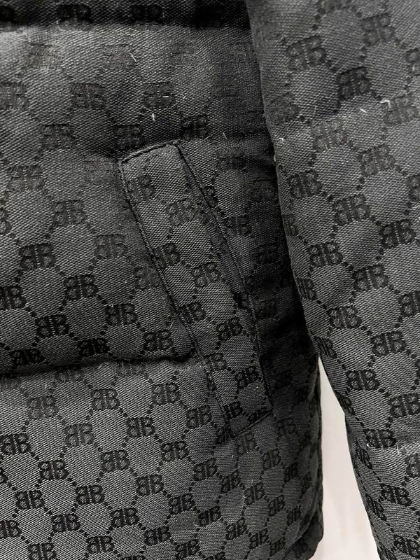 Abrigo acolchado Balenciaga x Gucci