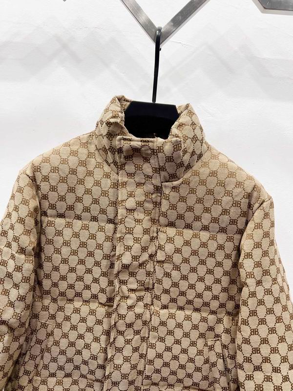 Abrigo acolchado Balenciaga x Gucci