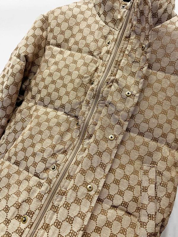 Abrigo acolchado Balenciaga x Gucci