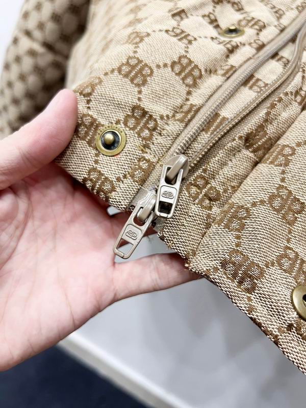 Abrigo acolchado Balenciaga x Gucci