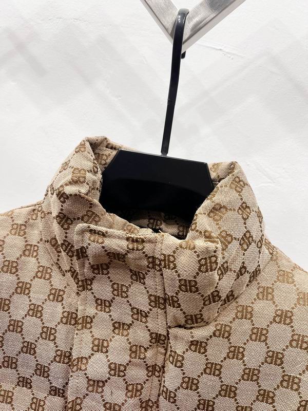 Abrigo acolchado Balenciaga x Gucci